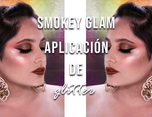 Smokey Glam y correcta aplicación de glitter