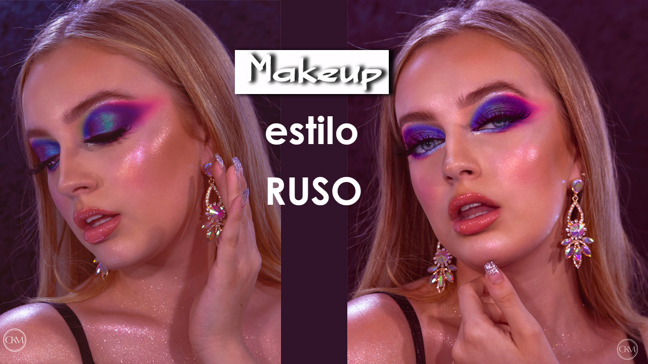 Masterclass de maquillaje estilo ruso multicromático